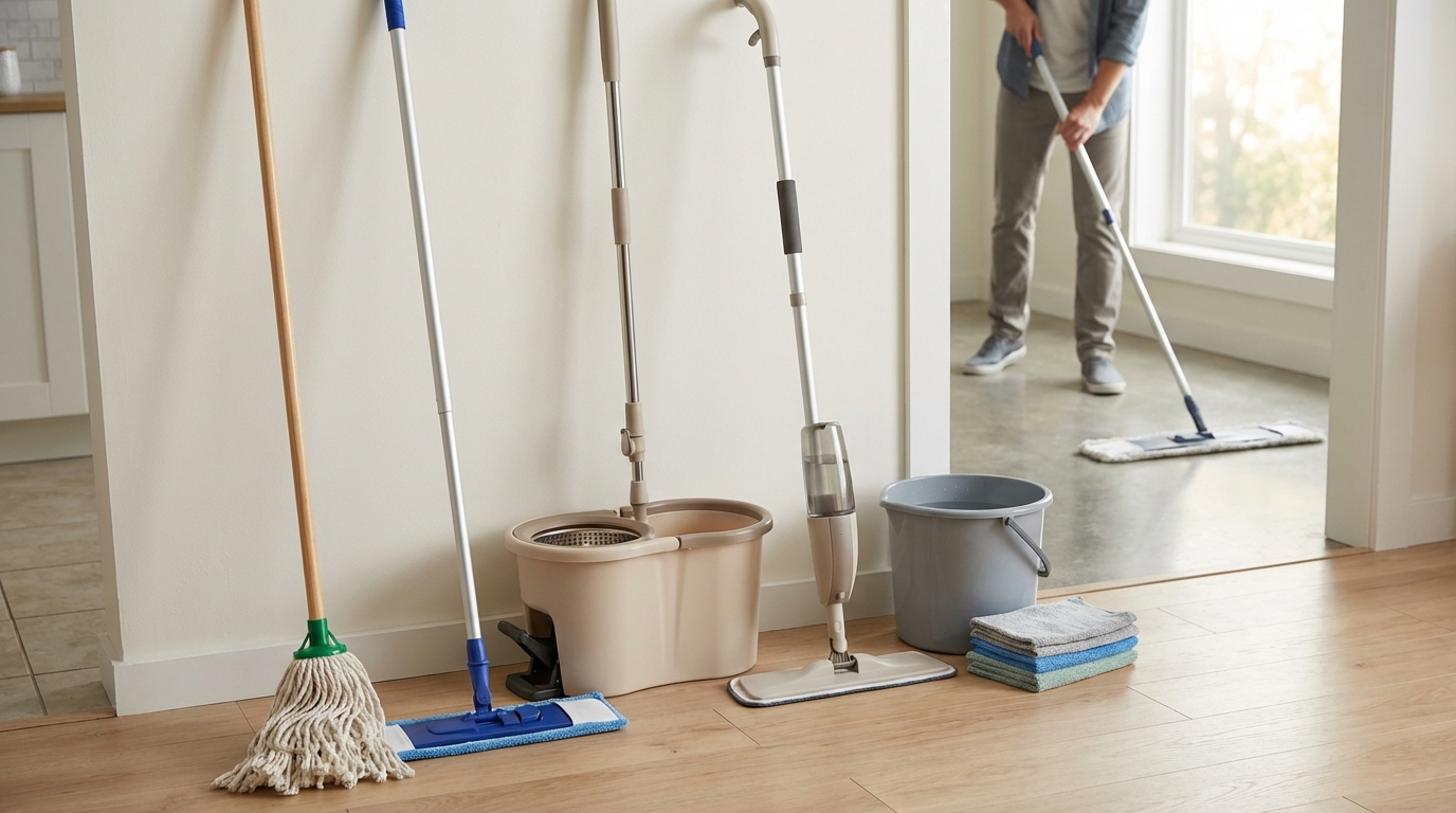 Dobre mopy do mycia podłóg – jak wybrać model, który ułatwi Ci życie?