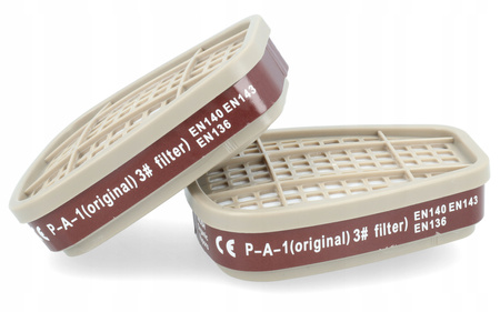 Pochłaniacz filtr węglowy do masek 6001 2szt