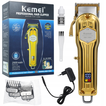 Bezprzewodowa maszynka do włosów Kemei Barber USB KM-1984