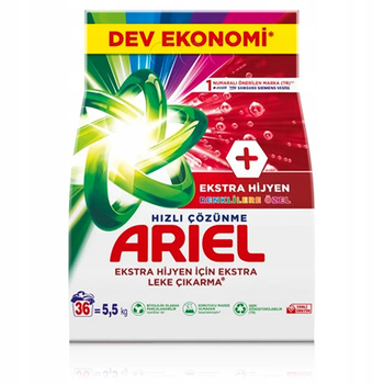 Proszek do Prania do Koloru Ariel Ultra Oxi Ekstra Higiena 5,5 kg