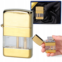 ZAPALNICZKA BENZYNOWA KNOT KAMIEŃ PUDEŁKO PREZENT