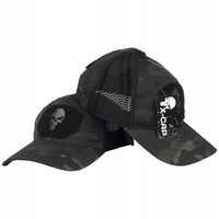 CZAPKA Z DASZKIEM MĘSKA BEJSBOLÓWKA MORO Z SIATKĄ