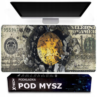 PODKŁADKA POD MYSZKE MYSZ GAMINGOWA MATA 90x40 BTC