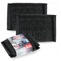 Gąbki do Mycia Naczyń Stali Nierdzewnej Powierzchni Zmywak Zestaw 2 Sztuki